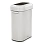 Rubbermaid Refine Stainless Steel Indoor Trash Can with Open Lid, 15 Gallon, Silver (2147581)~#|#~F2E43C44-58B5-4712-B0BBDEA43A663692_sc7