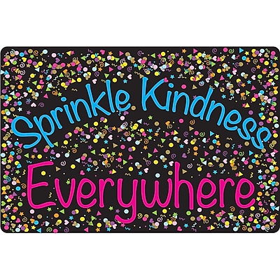 Ashley Smart Poly Commercial Floor Mat, 15.5″ x 23.5″, Sprinkle Kindness Everywhere, 2/Bundle (ASH91505-2) Sansujyuku sansujyuku.com