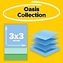 Post-it Oasis Recycled Pop-up Super Sticky Notes, 3" x 3", Oasis Collection, 70 Sheets/Pad, 6 Pads/Pack (R330R-6SST)~#|#~F2E6AAF3-9103-4008-A24DFE871F75618E_sc7