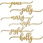 National Tree Company 6-Piece Christmas Place Setting Message Décor (LD72-LD21014-1)~#|#~F2E701EE-6699-4A38-A7972ED2D2F7C2E6_sc7