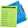 Avery Big Tab Insertable Plastic Divider, 5 Tabs, Multicolored (11900)~#|#~F2E7093B-5C30-4DC4-858830E61033A2FC_sc7