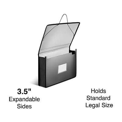 thumbnail image 2 of Staples Reinforced Plastic Accordion File 13-Pocket Letter Size Purple... 2 of 13