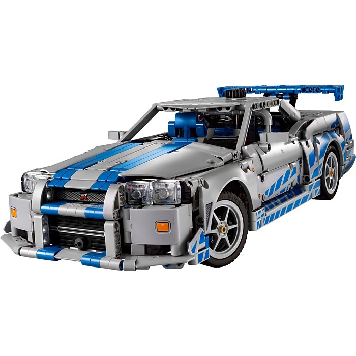 LEGO Technic 2 Fast 2 Furious Nissan Skyline GT-R (R34) Car Model