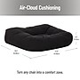 Mind Reader Air-Cloud Booster Seat Cushion with Carry Handle, Black (CBOOST-BLK)~#|#~F2F6CBC3-DBD2-42C0-AB47F4F6A6589C8F_sc7