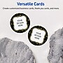 Avery Round Integrated Cards, Matte White, 100/Pack (19479370890)~#|#~F2FA8192-7996-4AB6-98E6A57AADBD59B1_sc7