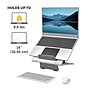 Fellowes Breyta Collection 9.25" x 10.55" Adjustable Plastic Laptop Stands, White (100098501)~#|#~F302BBCC-C937-4E2A-A6F4DE005AA7BB6F_sc7