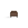 Safco Mirella Vinyl Lounge Chair, Cognac/Black (1732MRL2BLKCOG)~#|#~F303CD9D-188D-45A7-AE33F106D0533DFD_sc7