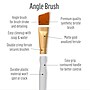 Plaid Synthetic Taklon Angle Brush, 5/Pack, 3 packs/Bundle (FLK44277-3)~#|#~F309D6F5-9455-4DE4-A2316D03680A12F0_sc7