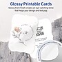 Avery Integrated Cards, 6" x 9", Glossy White, 50/Box (95354)~#|#~F30B0FBB-6BD2-4614-8A7A6A47DD616194_sc7