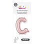 Party City (Air-Filled) 16" "C" Foil Balloon, Dusty Rose (AM 1 100070-92)~#|#~F30C093E-03C9-4543-ACD6E469059EA6F9_sc7