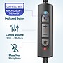 Delton 32Y MS Teams Noise-Canceling On-Ear Computer Headset, USB Type-A & Type C, Black (DWH32Y) ~#|#~F311ADF5-E8D5-4E92-9E5DA408040A5E37_sc7