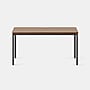 Branch 58"W Daily Desk, Walnut/Charcoal (10-11-09-32)~#|#~F312F495-6C0F-4028-B81BC38141153C91_sc7