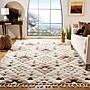 Safavieh Moroccan Tassel Shag Collection 8' x 10' Rectangle Indoor Area Rug, Machine Made, Ivory/Brown (MTS688A-8)~#|#~F315FB60-A96D-43EE-B7D3E7032D83382E_sc7
