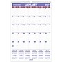 2027 AT-A-GLANCE 17" x 12" Monthly Wet Erase Wall Calendar, White/Purple (PMLM02-28-27)~#|#~F320C617-BC2E-4A7B-870CDE8BD1AF5F8D_sc7