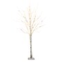 Nearly Natural 6-ft Pre-Lit Artificial White Birch Tree with 300 Warm White LED Lights (T4910)~#|#~F325F83A-72FA-4419-9AECC960E233D21D_sc7