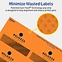 Avery Laser/Inkjet Multipurpose Rectangle Labels, 2" x 3.5", Bright Orange, 80/Pack (94238)~#|#~F330561E-8190-44F1-8F2CDC52A908ECEF_sc7