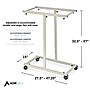 AdirOffice Steel Mobile Blueprint Storage File Storage Cart, Gray (614-6036)~#|#~F3308AF0-7EAC-444A-9F01711AC94E8D7B_sc7