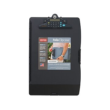 Staples Heavy‑Duty Portable Clipboard, Black – Durable Office