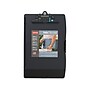 Dexas International Folio Clipcase Plastic Storage Clipboard with Clipulator, Letter Size, Black (2415-AST2)~#|#~F33D88A8-8D81-49EB-9C2431D352D943BB_sc7