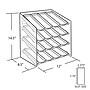 Azar 12"W Countertop Display, Clear (222484)~#|#~F3411056-3750-4293-BD424A8EEB7EE07F_sc7