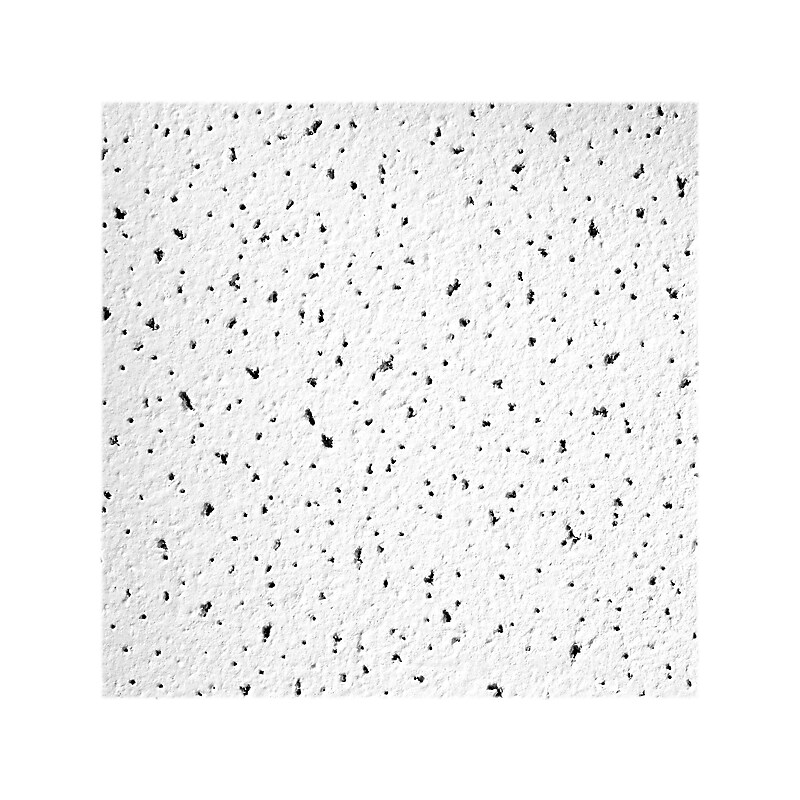 Armstrong FINE FISSURED Square Lay-In Edge Ceiling Tile, 24" x 48", White, 8/Carton (BP1811) image 1
