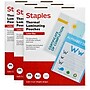 Staples Thermal Laminating Pouches, Letter Size, 5 Mil, 300/Box (5245701/5245702)~#|#~F3455821-6338-4DED-BE9F3032B2662096_sc7