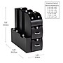Mind Reader 11-Compartment Plastic Coffee Organizer, Black (CAD01-BLK)~#|#~F3502DE6-ADA7-4F7C-96DC076099E61AF2_sc7