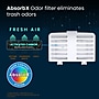 iTouchless AbsorbX Stick On Odor Removal Kit, White, 2/Pack (UNICFGW)~#|#~F350C31F-E83D-43C1-ABCEEECB9C6405B6_sc7
