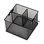 Mind Reader Metal Caddy Countertop Utensil Organizer, Black, 2/Pack (2MESHBASK)~#|#~F3541166-D750-4B85-9766401DB88A0F1C_sc7