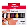 Amsterdam Portrait Acrylic Paint, Assorted Colors, 6/Pack (AMS17791907)~#|#~F3593960-25A9-4D6C-88EA0A87387F2A12_sc7