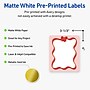 Avery Rectangle Multipurpose Labels, 4" x 3-1/3", White, 40/Pack (19479370573)~#|#~F35DF13F-CAB5-4FAE-87804212D3B0E3F9_sc7