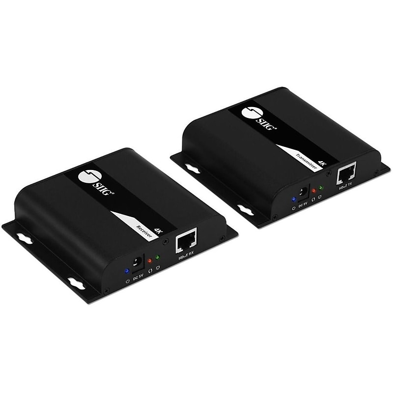 SIIG HDMI HDbitT IP Extender 4K 30Hz 120m (CE-H25D11-S2) image 1