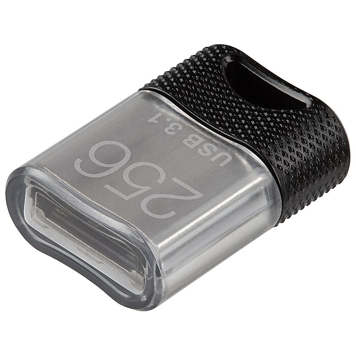 PNY Elite-X Fit 256GB USB 3.1 Type-A Flash Drive, Black (P