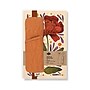 Denik Burgundy Bloom Composition Notebook, College Ruled, 144 Sheets, Multicolor (NBPOUCHSET1837L)~#|#~F36752C0-F430-448D-87F2D0B145DF7D1F_sc7