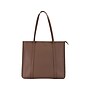 Bugatti Vegan Leather Tote Bag, Brown (LBG5054BU-BROWN)~#|#~F36963D5-68A1-4E66-9C04FE2A9AD70CC0_sc7