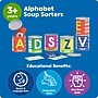 Learning Resources Alphabet Soup Sorters, Assorted Colors (LER6791)~#|#~F36A3732-7A9D-461C-911E0EE6DEE7B7F7_sc7