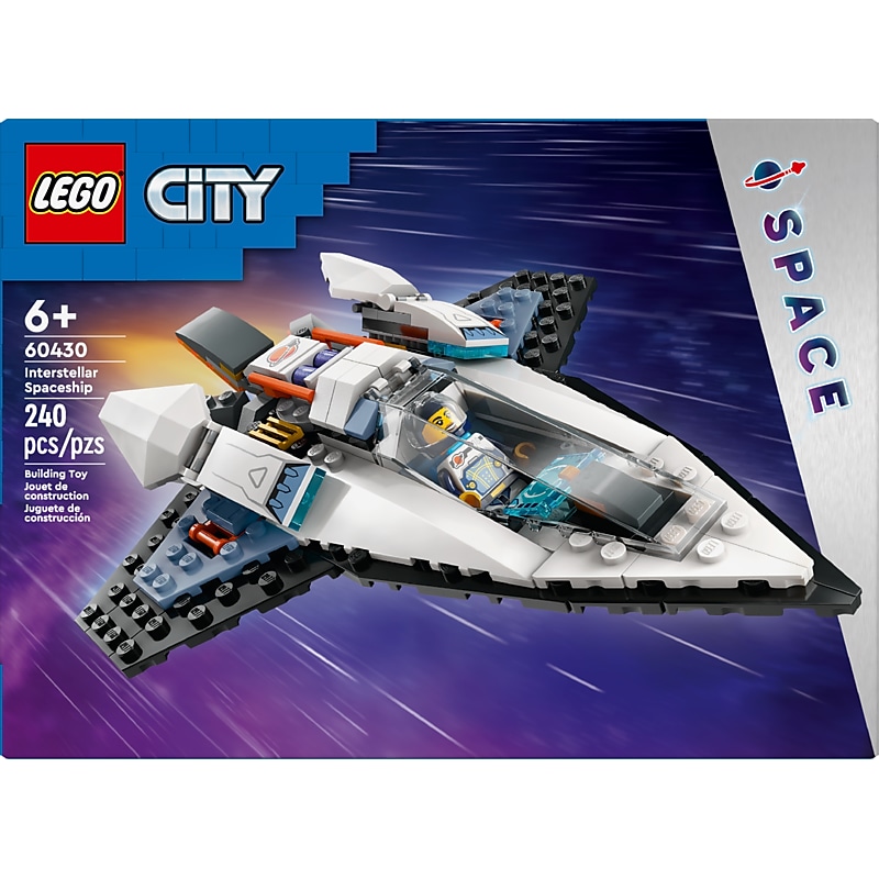 LEGO City Interstellar Spaceship, 240 Building Pieces (60430) image 1