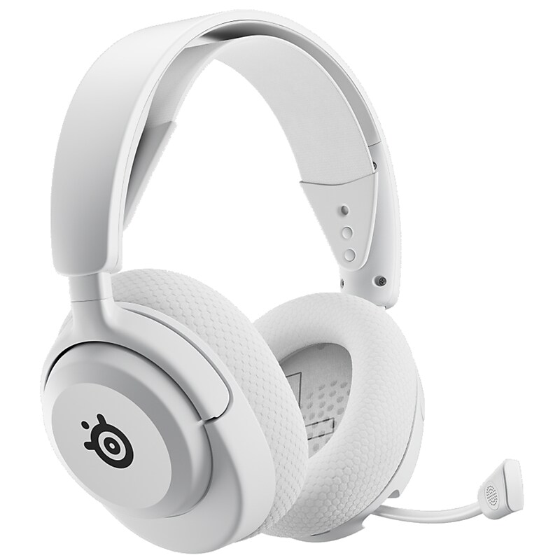 SteelSeries Arctis Nova 5P Wireless Noise Canceling Bluetooth Gaming Headset, USB-C, PlayStation Certified, White (61674) image 1