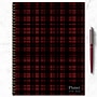 2025-2026 TF Publishing Gwen Plaid 9" x 11" Academic Year Weekly & Monthly Planner, Paperboard Cover, Multicolored (AY26-9710)~#|#~F3780557-727C-4410-82DA3F030195EA12_sc7