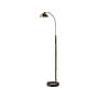 Adesso Bolton 57.75" Antique Brass Floor Lamp with Dome Shade (4307-21)~#|#~F3794CD4-80D9-403C-85F0E2893E142204_sc7
