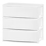 Iris Stackable Wide Chest, 3 Drawer, White, 2/Pack (540012)~#|#~F37C8B32-D0BE-460B-B77D7E65F616D98E_sc7