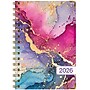 2026 Global Printed Products 5.5" x 8" Weekly & Monthly Planner, Paperboard Cover, Rainbow Gold Marble (FSHN-CY26-58-36)~#|#~F37CDAB7-DA48-44F0-8886A5A396A96DB5_sc7