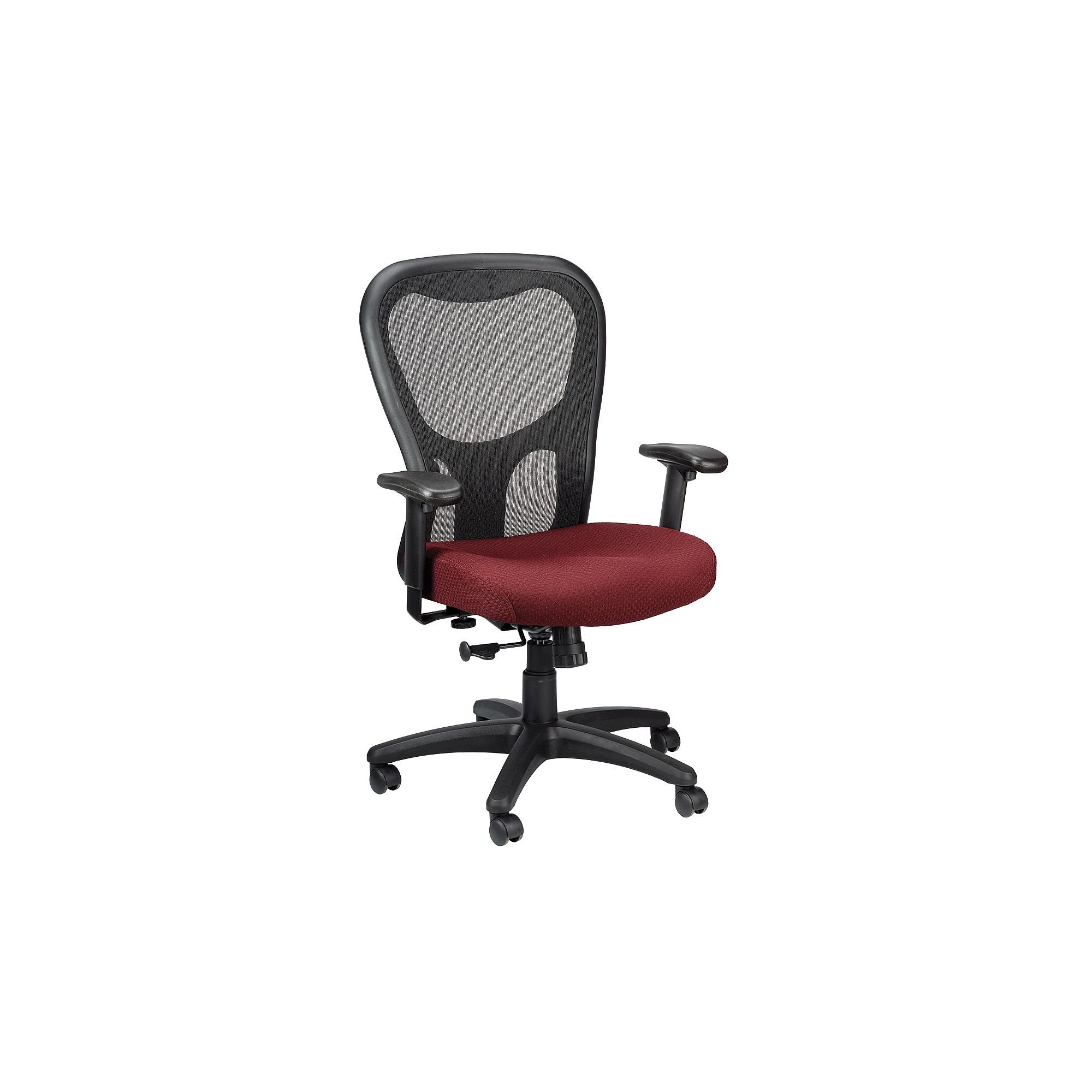 Tempur-Pedic Ergonomic Fabric/Mesh Swivel Task Chair, Burgundy/Black (TP9000-C-BURG) Sansujyuku sansujyuku.com