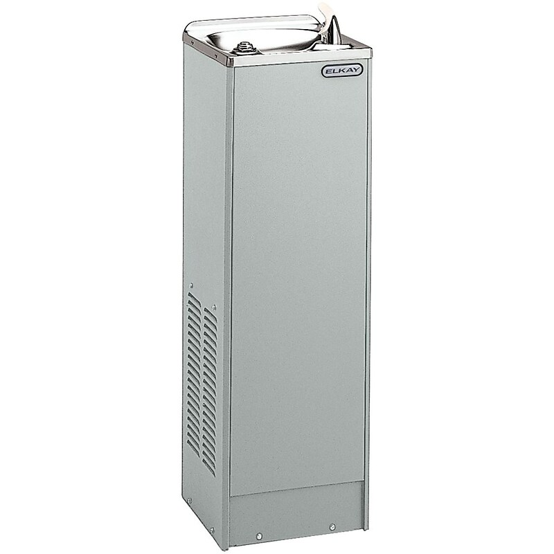 Elkay Space-Ette Floor Mounted Water Fountain, with Water Cooler, 3GPH (FD7003L1Z) image 1