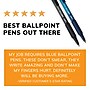 BIC Soft Feel Retractable Ballpoint Pens, Medium Point, 1.0mm, Blue Ink, 36/Pack (SCSM361BLU)~#|#~F3876125-BD5C-4ECE-88D7F370E932D436_sc7
