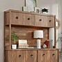 Sauder Cannery Bridge 66"W Desktop Hutch, Sindoori Mango (429512)~#|#~F3883F5D-2698-4CA9-A60AEE754E2D3E42_sc7