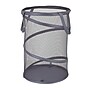 Household Essentials 27-Gallon Collapsible Hamper, Polyester, Gray (2027-1)~#|#~F38EBB48-8145-42A2-9A2041FD6054C265_sc7