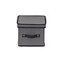 Household Essentials Medium Stackable Folding Fabric China Plate Storage Box, 8" x 10"x 10", 14 Qt., Gray (52534-1)~#|#~F38F5AF4-D016-4A3F-962DAE6611A4F14E_sc7