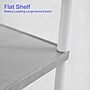 Luxor ENDURA 3-Shelf Utility Cart, Gray (HE34-G)~#|#~F392EE52-1CC3-4858-9A6F400FD0445C0B_sc7