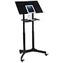 Mount-It! 24" W Portable Lectern Adjustable Aluminum Standing Podium, Black (MI-7971)~#|#~F393475C-E6E1-4310-BF9B6AEC2E6A61A8_sc7